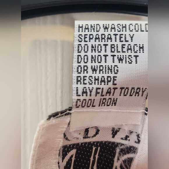 Anna Gray L Pink Ribbed Knit Shortsleeves 100% SILK Women’s Top Blouse - Picture 4 of 7